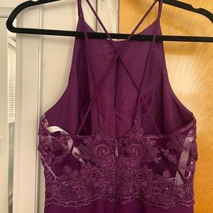 Brand new Azazie dress in Plum (tags on!)